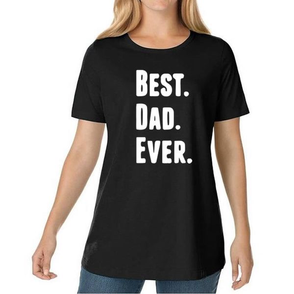

dad ever 2018 fashion t shirt for women letter printed harajuku punk tumblr cotton female t-shirt plus size, White