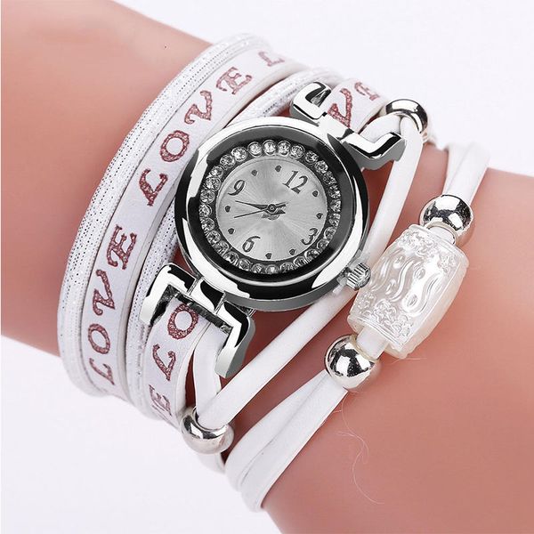 

sexemara quartz leather bracelet watch luxury fashion woman watch electronic, Slivery;brown