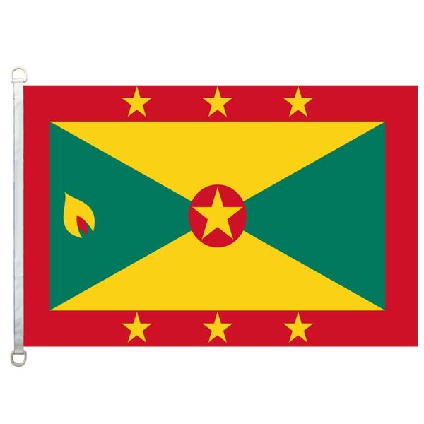 

grenada flag,90*150cm ,100% polyester, banner,digital printing