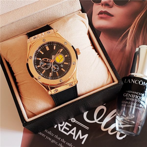 

Aaa relogio ma culino men watche luxury wi t fa hion black dial with calendar bracklet folding cla p ma ter female 45mm giftluxury watche