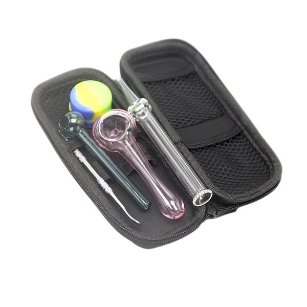 Vaping_Dream csyc fumando tubo 6 em 1 conjunto Dab Spoon colher