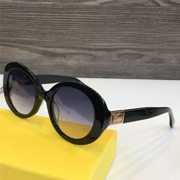 

0293s black oval sunglasses peekaboo glasses occhiali da sole women designer fashion sunglasses brand new with box, White;black