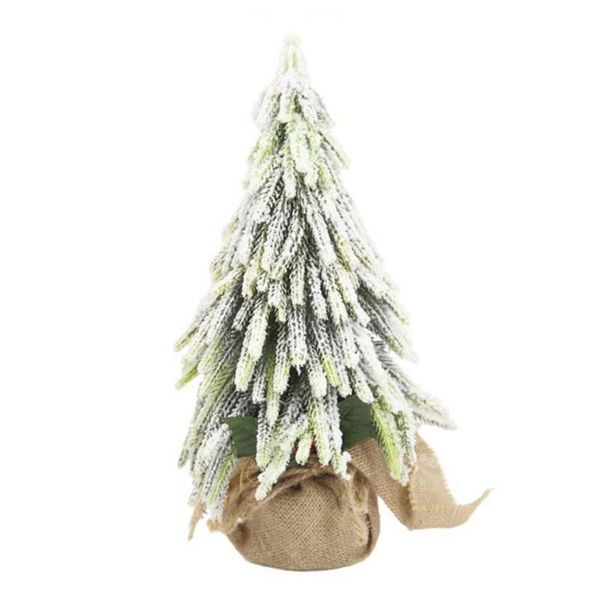Mini Christmas Tree Green Snow Artificial Christmas Trees Small
