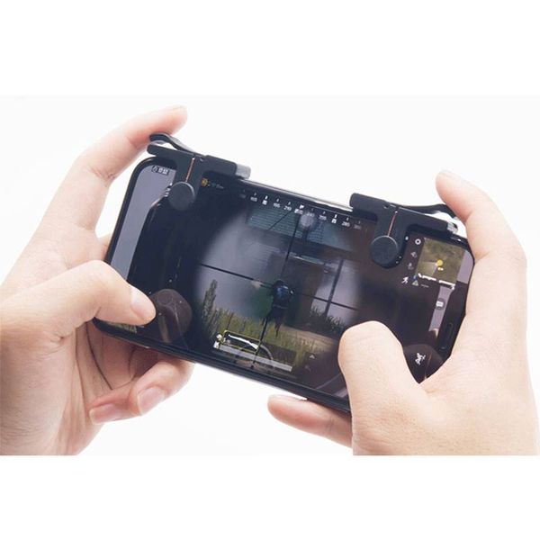 

mobile phones gaming trigger l1r1 fire button handle shooter controller c9 shooter controller for pubg knives out rules