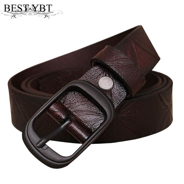 

ybt women belt imitation leather alloy pin buckle belt cowboy pants embossed selling new arrive, Black;brown
