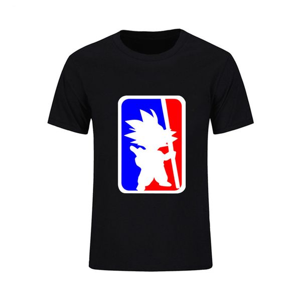 

son goku t-shirt fun shirt men super vegeta dragonball z male hipster tees shirt tshirts 3d half life, White;black