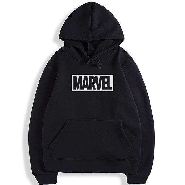

новые marvel печатных толстовок hip hop повседневного marvel толстовка thin printingseries coat coulhunt мужчины толстовка, Black