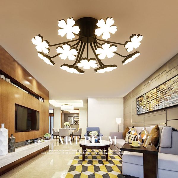 2020 Neo Gleam Art Designer Modern Led Ceiling Lights For Living