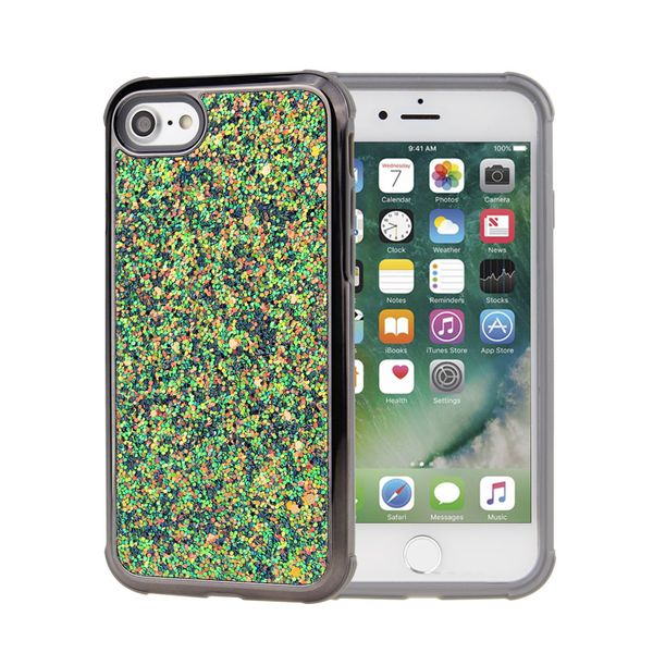 

premium bling for iphone 7 plus case 2in1 luxury diamond rhinestone glitter back cover phone case for samsung defender case