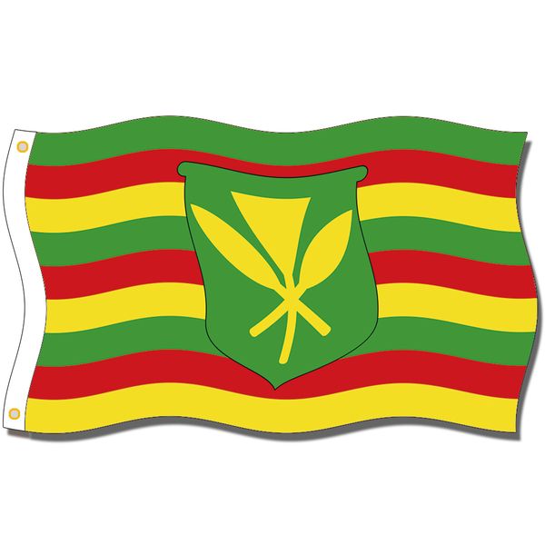 

good flag]hawaii kanaka maoli flags 3x5ft 150x90cm 100% polyester,canvas head with metal grommet,used indoors or outdoors