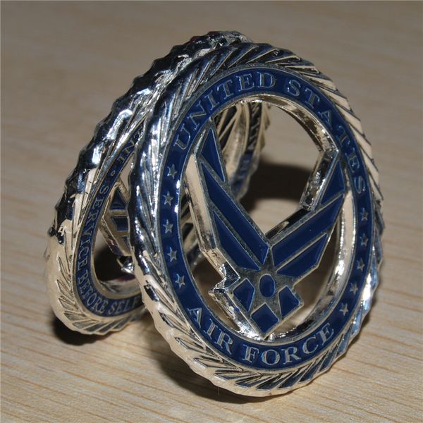 

uair force usaf core values military challenge coin cutout hap arnold logo wings