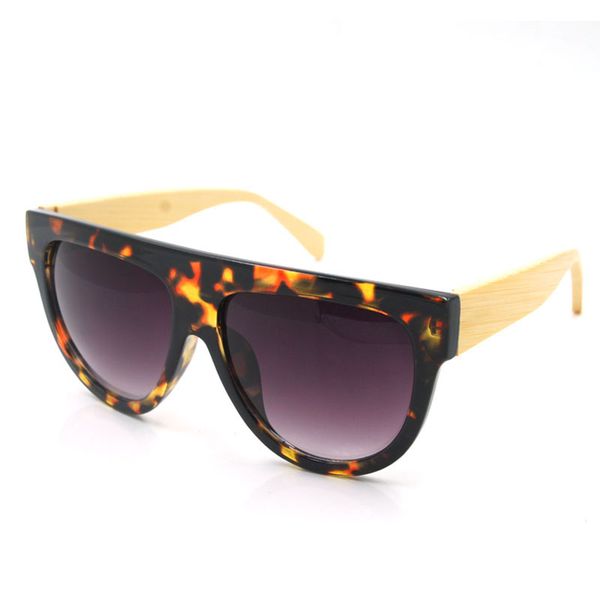 

2018 fashion wooden bamboo sunglasses men women mirrored uv400 sun glasses wood shades gold blue outdoor goggles sunglases, White;black
