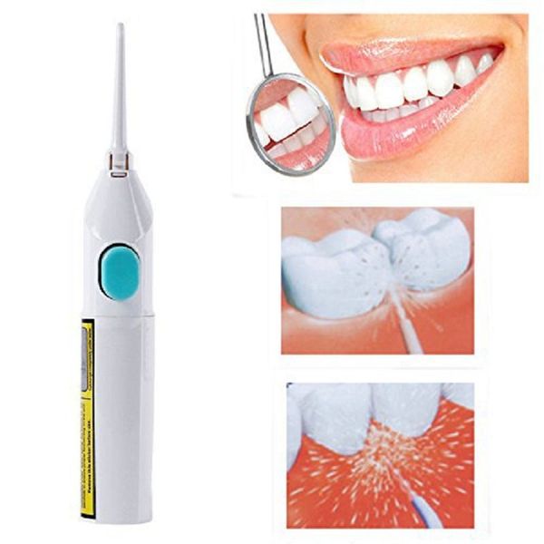 

30pc dhl oral irrigator dental water jet flo pick teeth cleaning flu her air powered tooth cleaning et with retail box