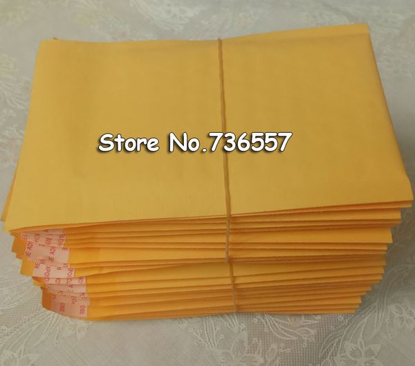 

100pcs/lots 110*130mm bubble mailers padded envelopes packaging shipping bags kraft bubble mailing envelope bags yellow