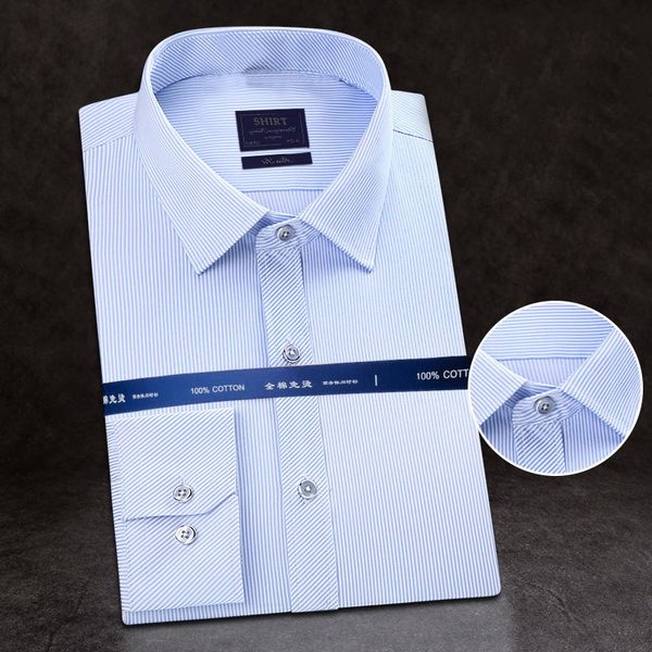 

men shirt long sleeve cotton male business casual slim fit shirt brand clothes formal dress for men -5xl, White;black