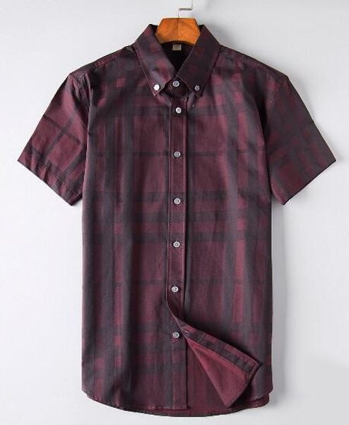 

Оптовая продажа-Новый 2018 высокое качество Мужские рубашки дизайнер бренд мода би