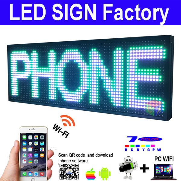 Led Anzeigetafel Selber Bauen Im Freien Farbenreiches P13 Led