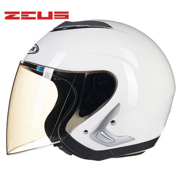 

zeus 607b open face half motorcycle helmet protective gear man woman summer moto racing motorbike helmets verpa scooter helmets