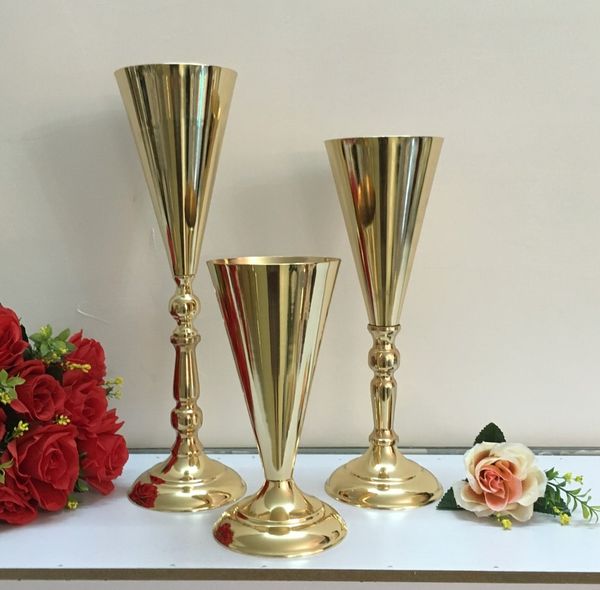 2019 Fashion Luxury Flower Vase Artificial Flower Holder Wedding