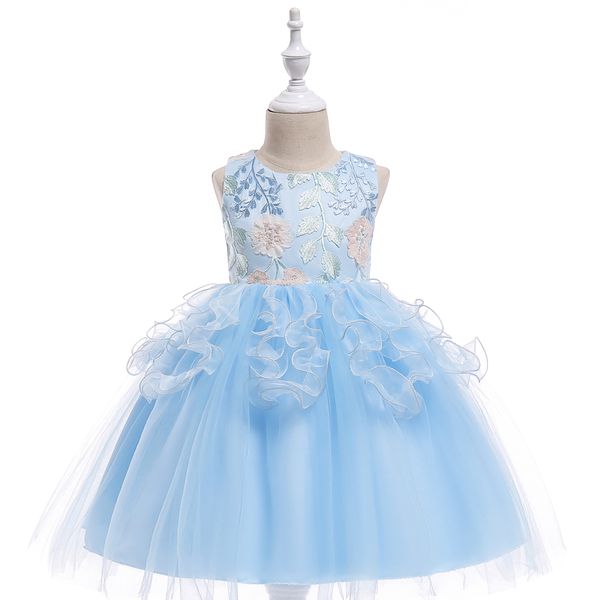 

платье свежие вышитые деревянные уха платье принцессы девушка платье принцессы, Red;yellow