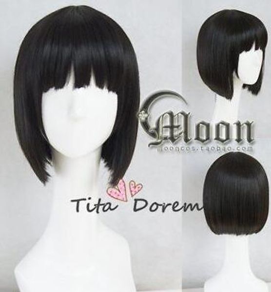 

short black new style fashion bang hair bobo wigs for women wig, Black;brown
