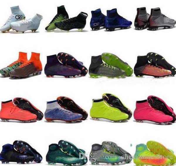 Acquista Scarpe Da Calcio Bambini Da Uomo Top Top Mercurial Scarpe