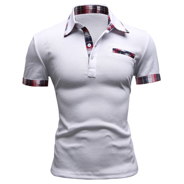 

Brand Men Polo Shirt Solid Short -Sleeve Slim Fit Polo Mens Embroided Shirt Men Polo Shirts Casual Camisa Polos