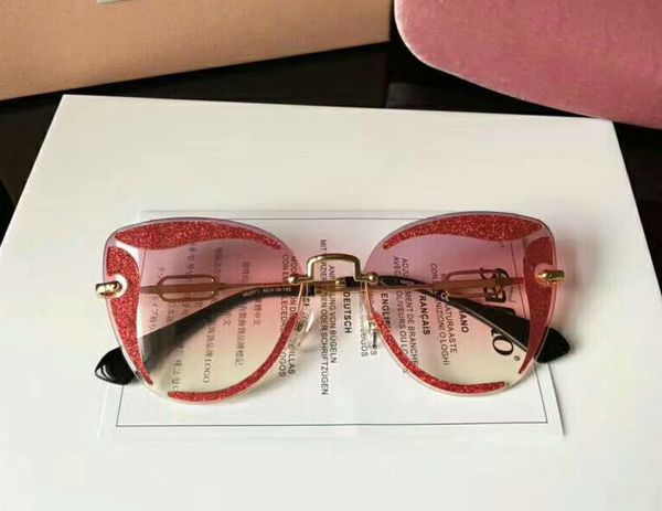 

classic smu071 butterfly sunglasses gold/pink shades sonnenbrille women luxury designer sunglasses glasses shades new with box, White;black