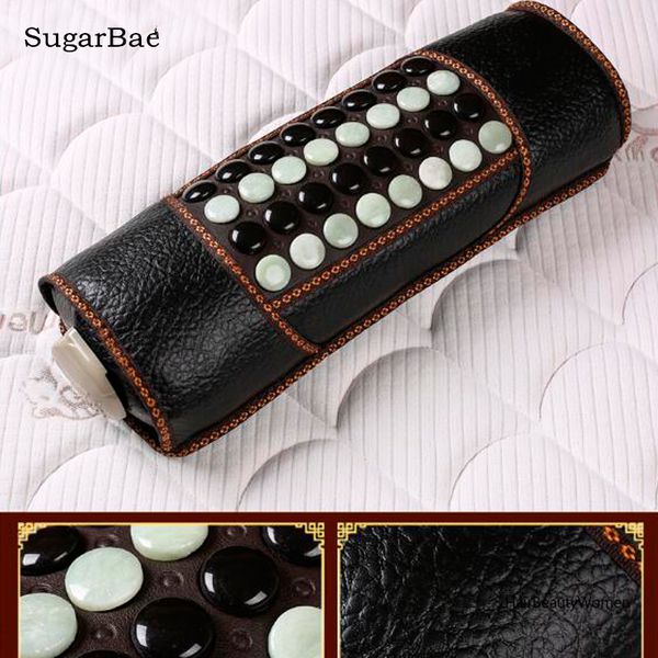2019 Tourmaline Pillow Jade Therapy Cushion Neck Pain Relief