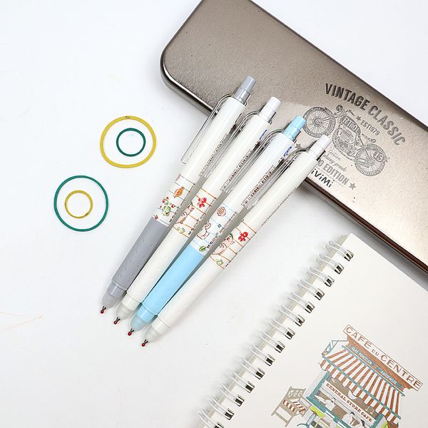 

small fresh style erasable gel pen black and blue ink 0.5mm nib a magical writing kawaii neutral pen student school gift