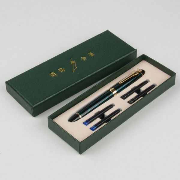 

marble pattern jinhao luxury converter fountain pen metal inking pens for office supplies school supplies