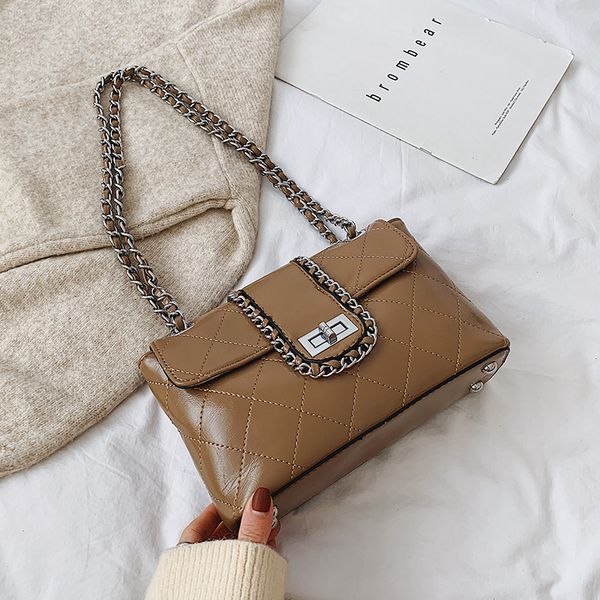 

bags for women women's bags retro small bag women 2019 new lingge chain small square bag fashionable one shoulder messenger