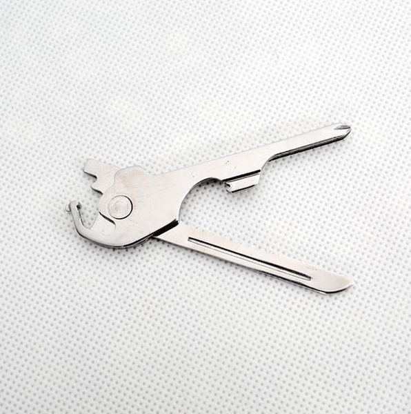 

hg swiss+tech 6 in 1 utili-key mini multi function keyring flat and lock glass screwdriver bottle opener pocket knife edc tool 50pcs k2712