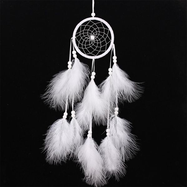 

wind chimes handmade dream catcher net with feathers 55 cm wall hanging dreamcatcher craft gift home decoration
