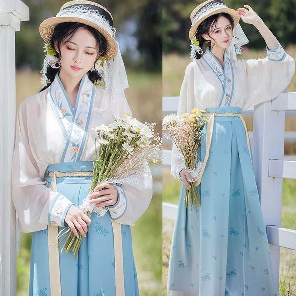 

song dynasty ancient costume hanfu chinese traditional fairy princess dress women stage performance folk dance clothing dwy3903, Black;red