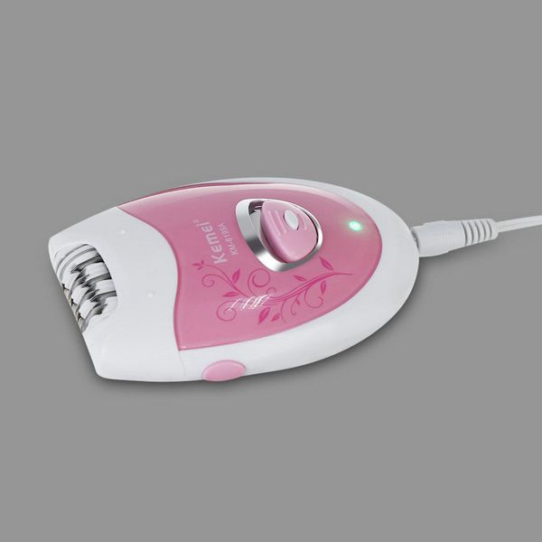 

kemei 2 in 1 rechargeable lady epilator foot care tool electric hair removal hair shaver depilador callous dead skin remover