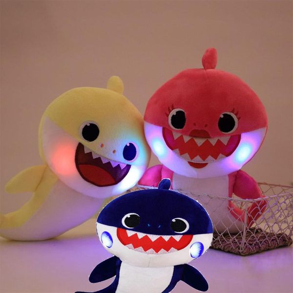 baby shark light up plush