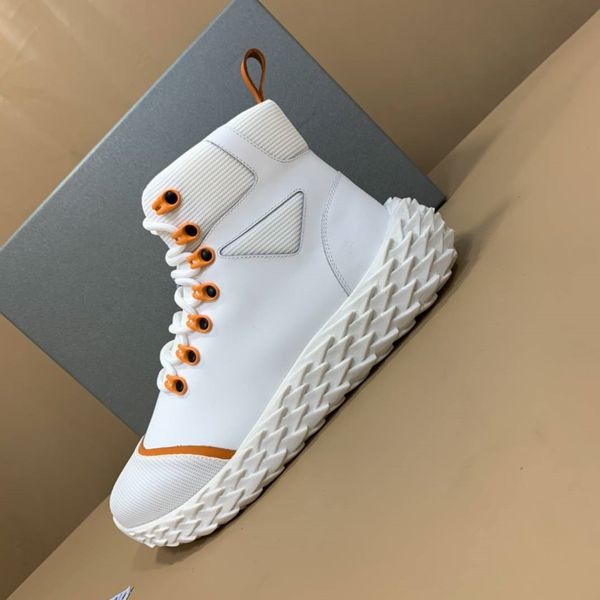 

new platform booties designer half high boots australia leather fashion men white genuine leather half boots flat bottom, Black