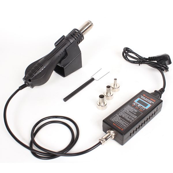

new air gun 8858 220v portable bga rework solder soldering repair station air blower heat gun better saike 8858
