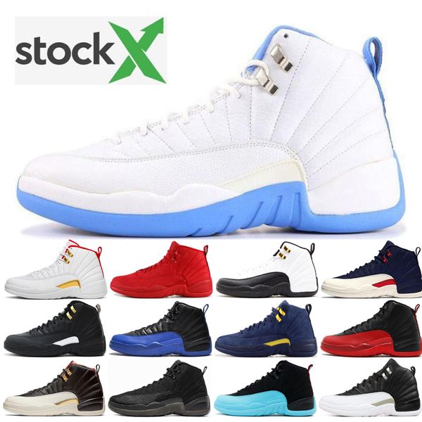 

2020 new arrival fiba 12 12s basketball shoes men game royal gym red winterized bulls flu game designer mens trainers sports sneakers
