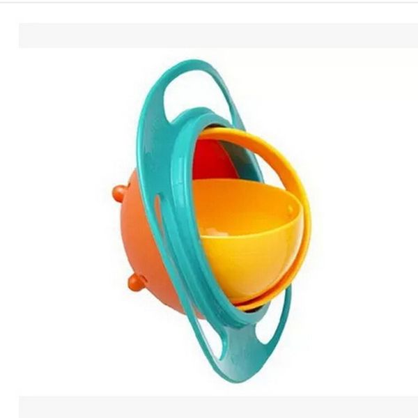 

funny universal 360 rotate spill-proof bowl dishes children babies kid baby toy dishes solid feeding bowls