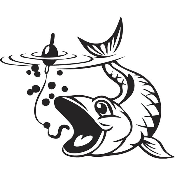 

16 * 13 см рыбалка пользовательские наклейка стикера моды личность творчество классический привлекательный новый стиль горячий стикер автомо