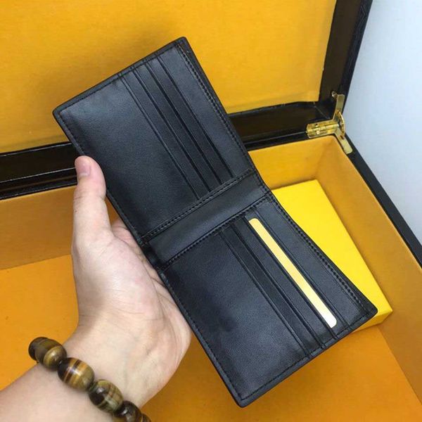 

men's pocket wallet cowhide card mens high-quality bag fashion cross-wallet wallets wallets purses european leather style nndxo, Red;black