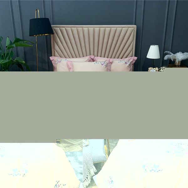 

4pcs egyptian cotton duvet cover sets king  size flowers bedding sets pillowcases embroidery bed cover bed linen