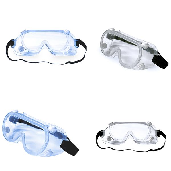 

new adjustable blue frame dental protective eye goggles safety glasses