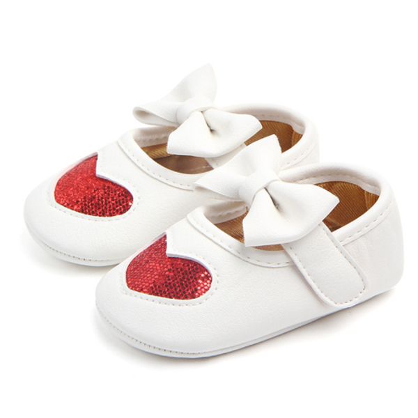 

infant boy sneaker pu girls prewalkers baby heart shape shoes
