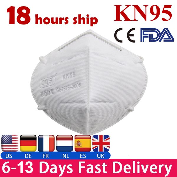 

3-5days fedex delivery kn95 dustproof anti-fog and breathable face masks 95% filtration n95 masks protective mouth face mask