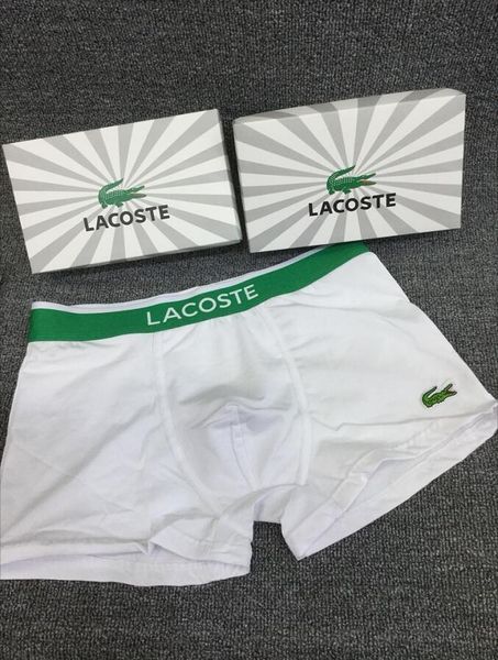 

cx245-2 мужские боксеры в штучной упаковке 3 шт трусы t письмо полоса хлопок боксеры роскошные классика популярные логотип боксеры, Black;white