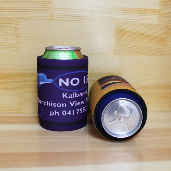 

100pcs printed your design beer can cooler bag custom australia stubby holder can holder wedding promotional gifts sleeve