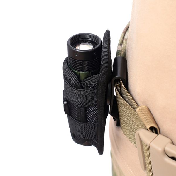 

outdoor tactical sports pouch multi-function nylon 360-degree rotating universal waistband hunting pouch